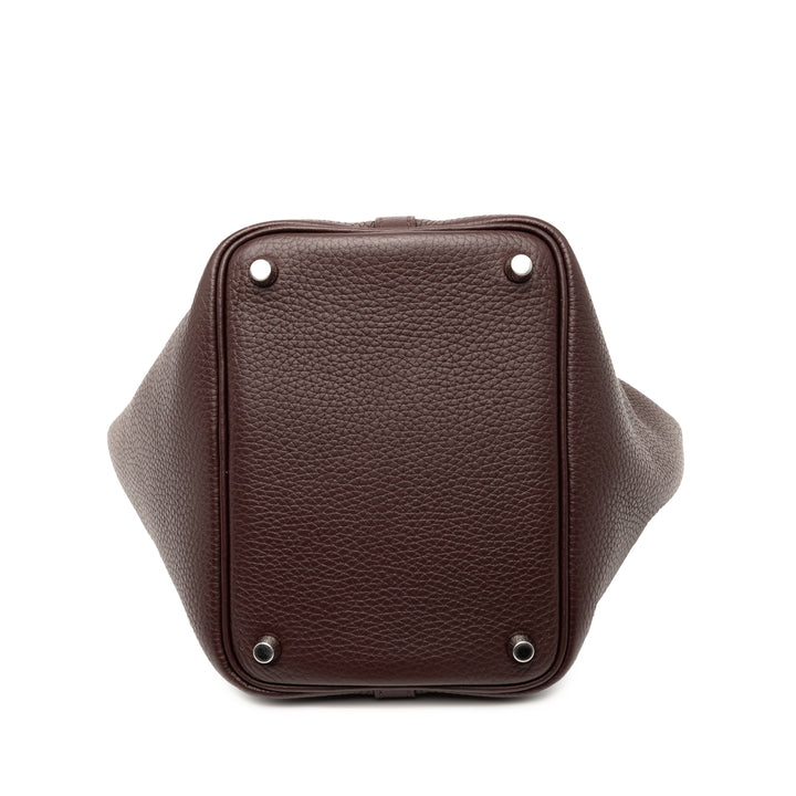 Hermès Clemence and Swift Picotin Lock 18 Eclat Rouge – GABY PARIS Authentique