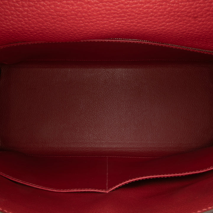 Hermès Togo Kelly II Retourne 32 Rouge – GABY PARIS Authentique