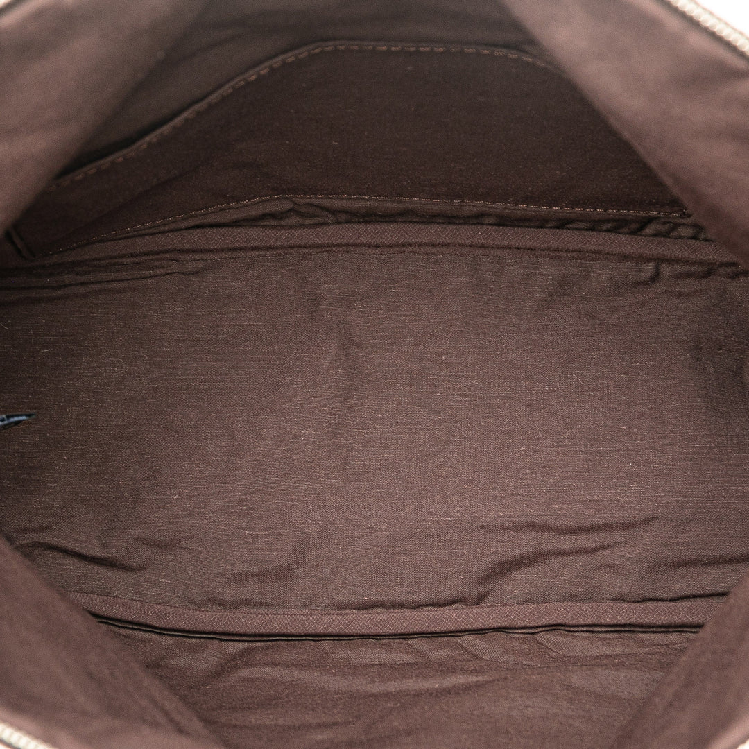 Hermès Toile Bolide Trousse de Voyage GM Brown - gabyparis.fr
