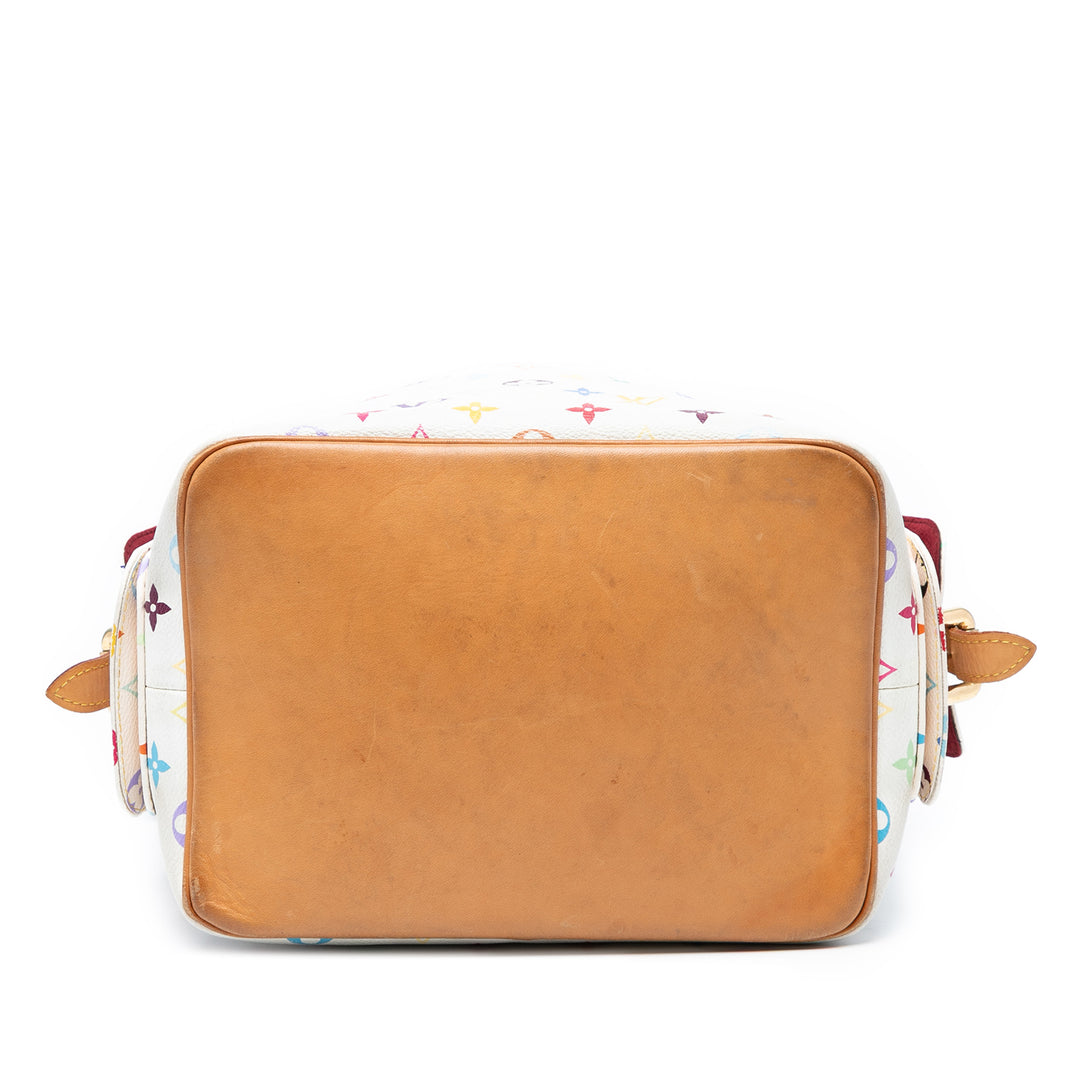 Louis Vuitton Monogram Multicolore Petit Noe Blanc – GABY PARIS Authentique