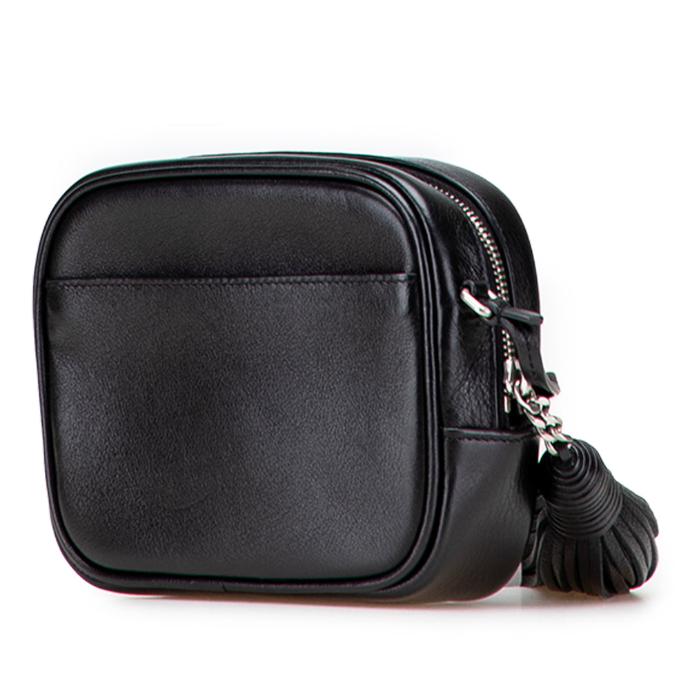 Saint Laurent Studded Cuir de veau Monogram Heart Blogger Sac porté croisé Noir – GABY PARIS Authentique