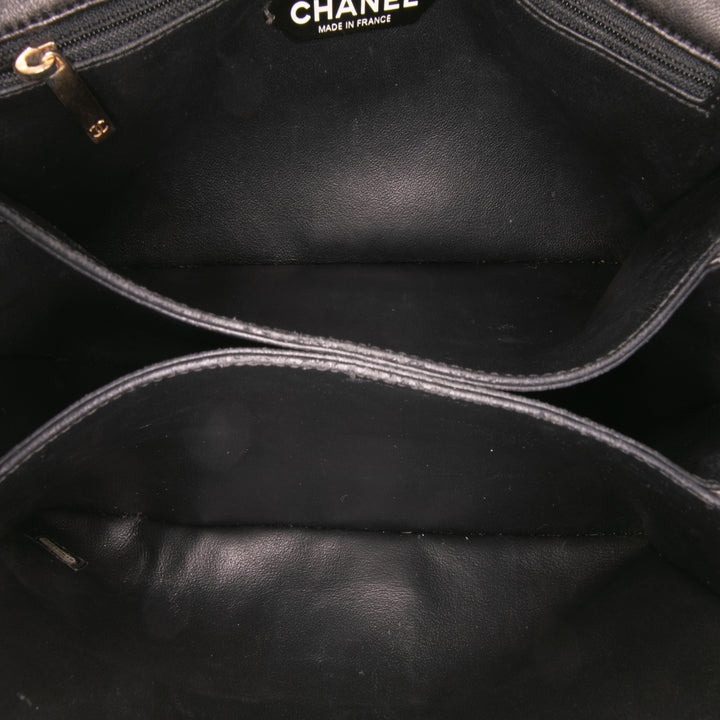 Chanel Quilted Cuir d’agneau Pagoda Accordion Flap Noir – GABY PARIS Authentique