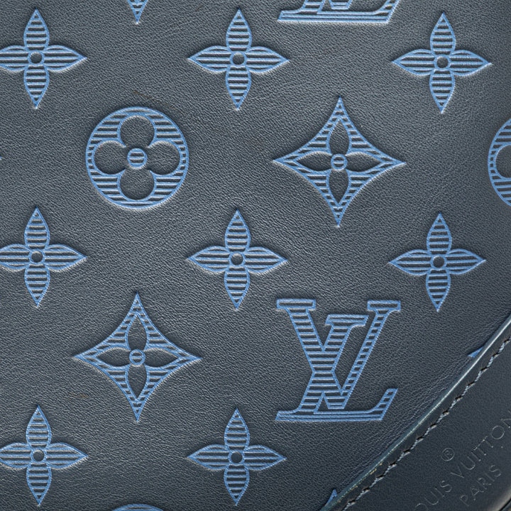 Louis Vuitton Monogram Shadow Duo Messenger Bleu – GABY PARIS Authentique