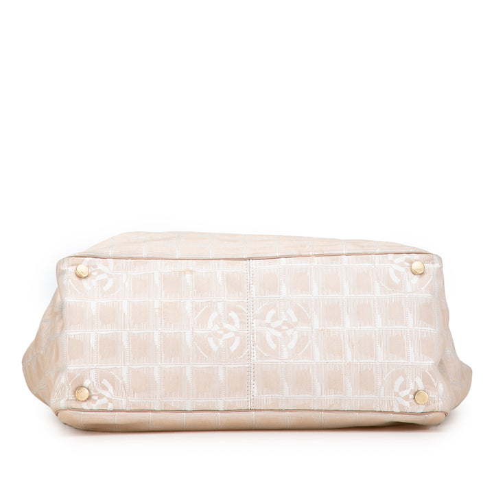 Chanel New Travel Line Nylon Cabas Marron