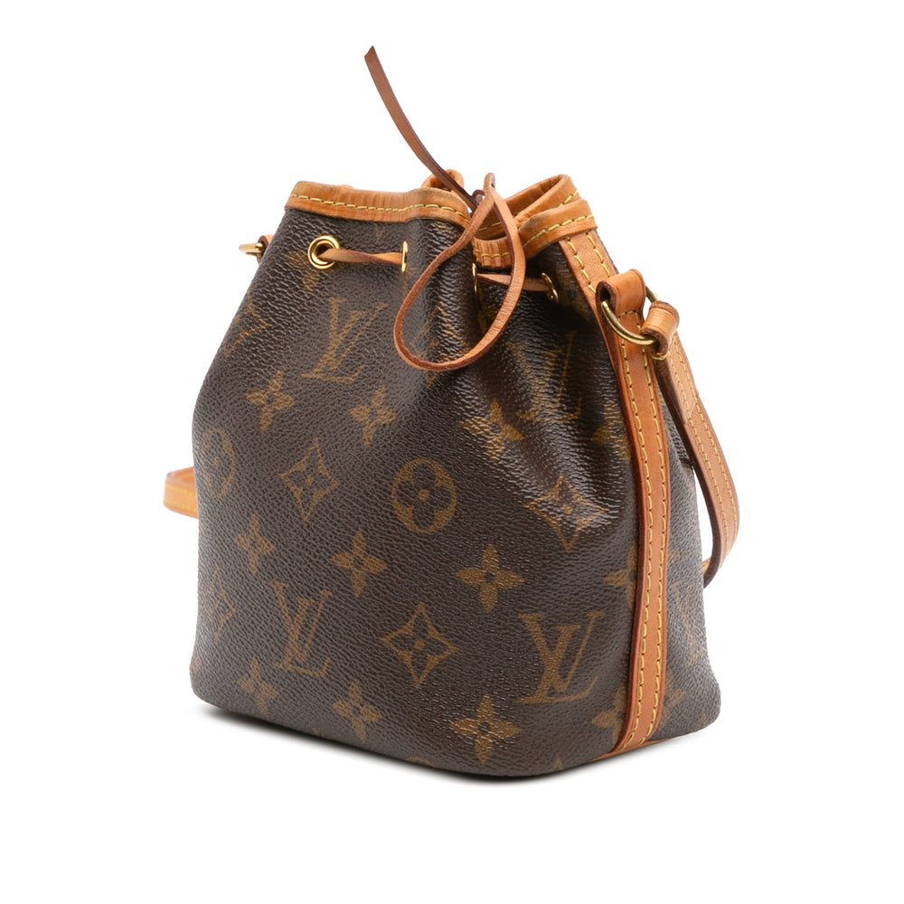Louis Vuitton Monogram Nano Noe Marron – GABY PARIS Authentique