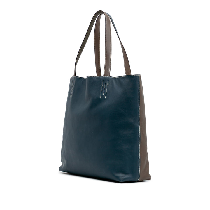 Hermès Veau Sikkim and Clemence Double Sens 36 Marron – GABY PARIS Authentique