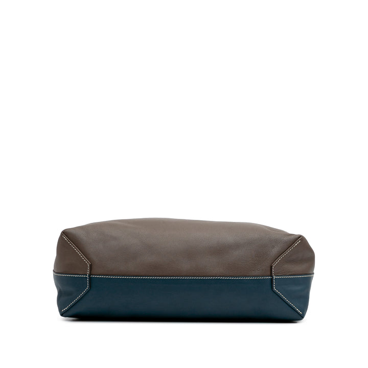 Hermès Veau Sikkim and Clemence Double Sens 36 Marron – GABY PARIS Authentique