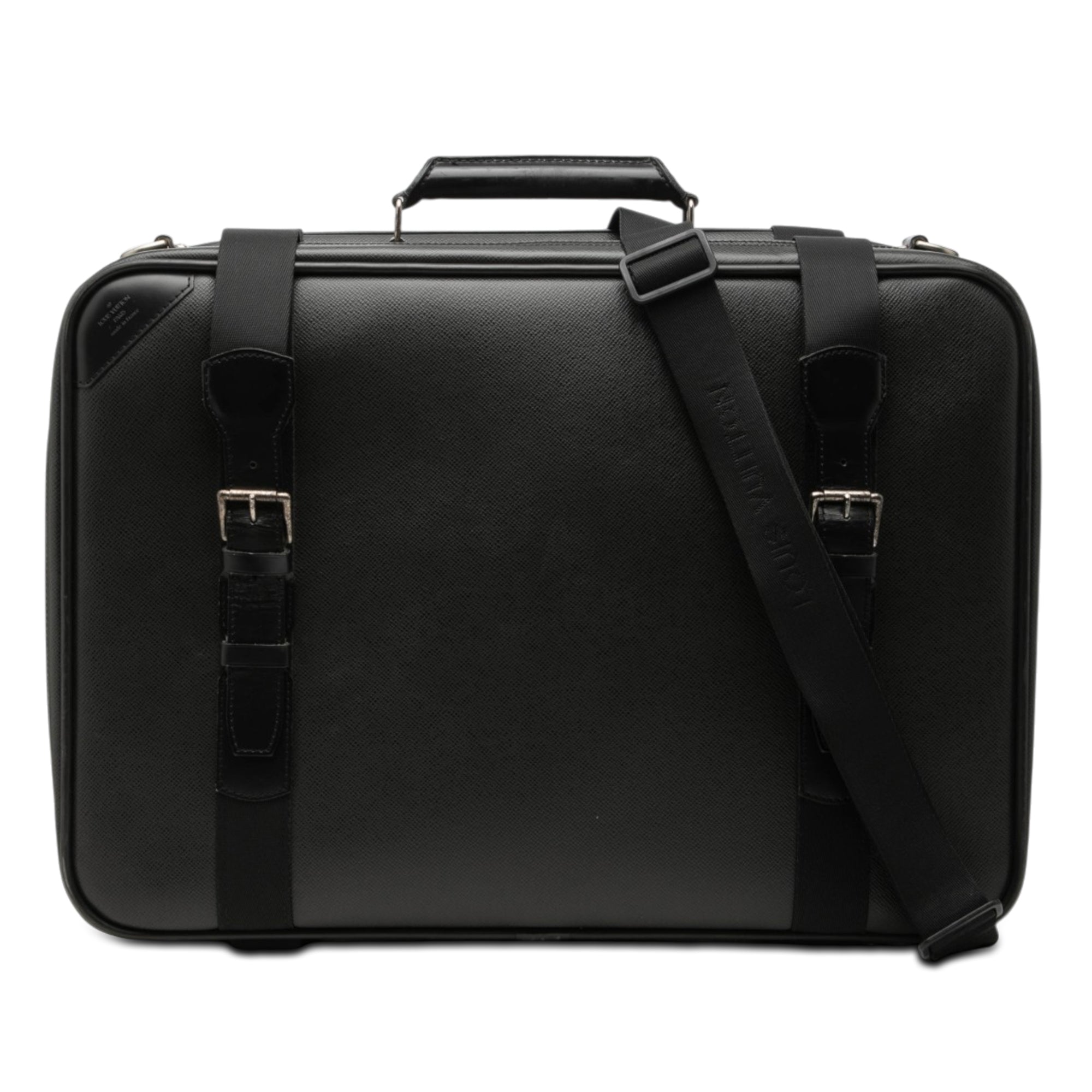 Louis Vuitton Taiga Satellite 53 Luggage Black pre-owned | GABY PARIS
