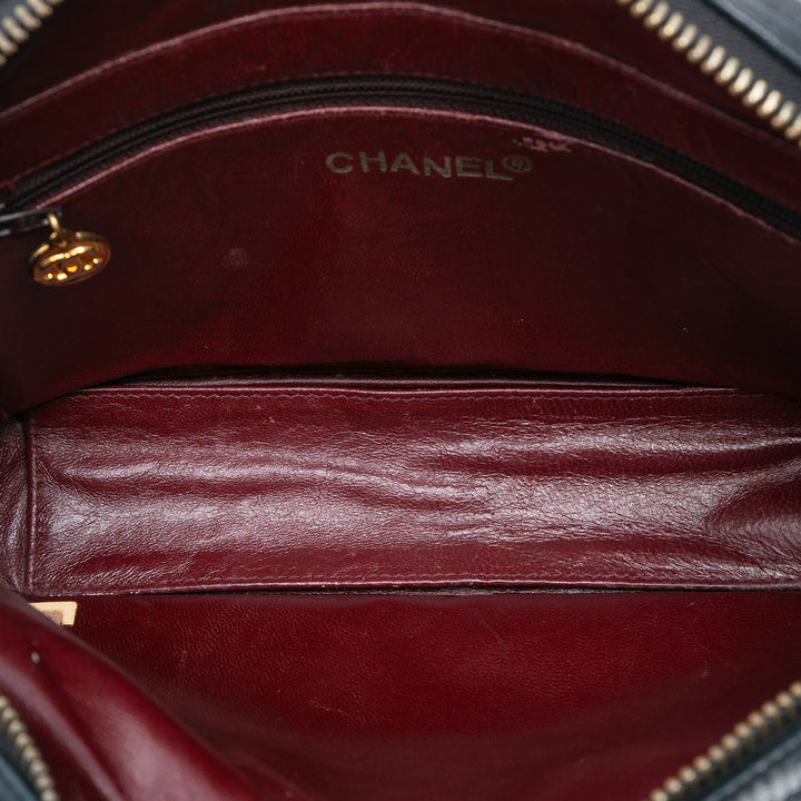 Chanel CC Quilted Cuir d’agneau Chain Sac caméra Noir – GABY PARIS Authentique
