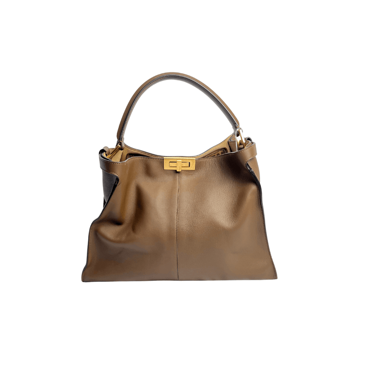 FENDI Sac à main Peekaboo X-Lite en cuir - gabyparis.fr