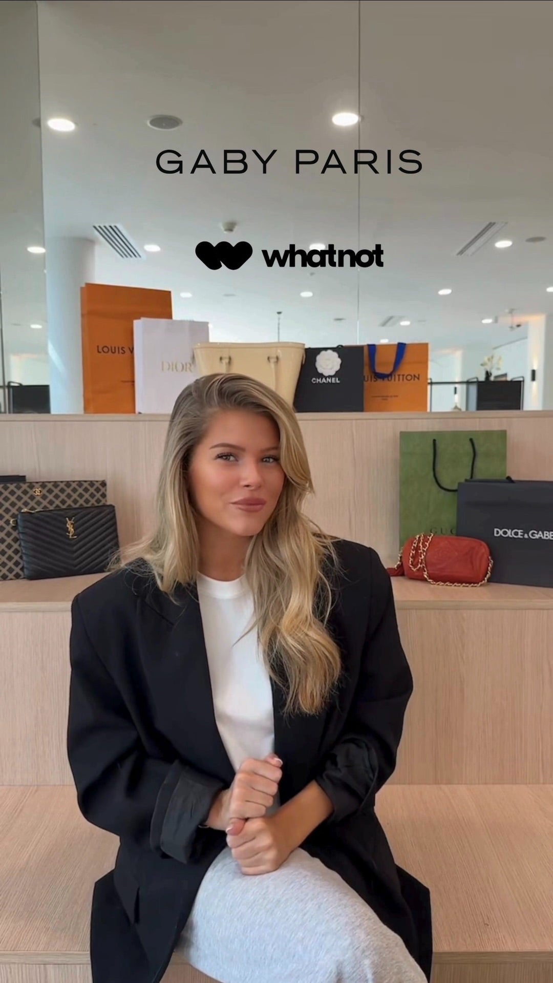 GABY PARIS fait son retour sur Whatnot : une nouvelle façon de découvrir le luxe de seconde main