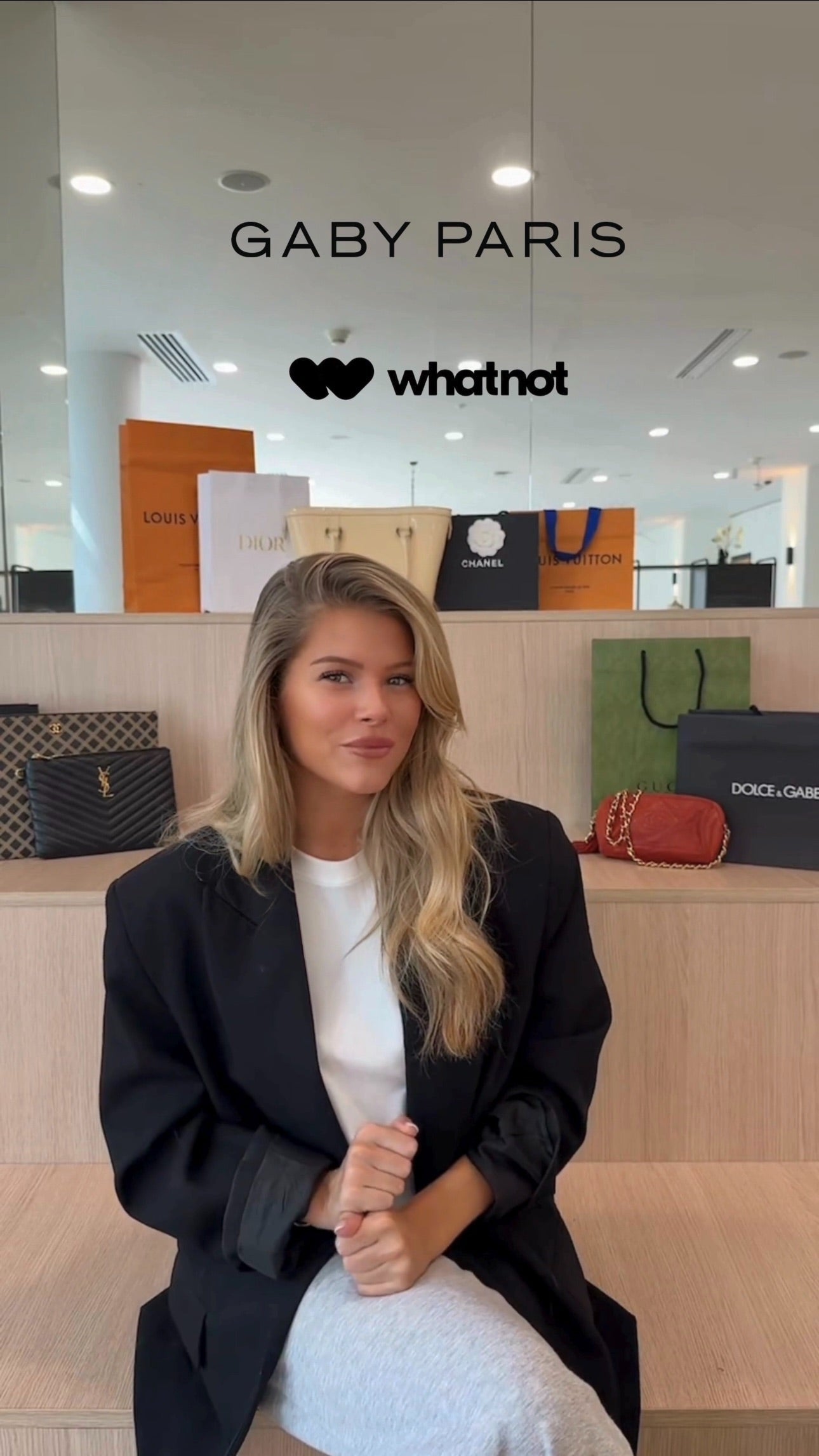 GABY PARIS fait son retour sur Whatnot : une nouvelle façon de découvrir le luxe de seconde main
