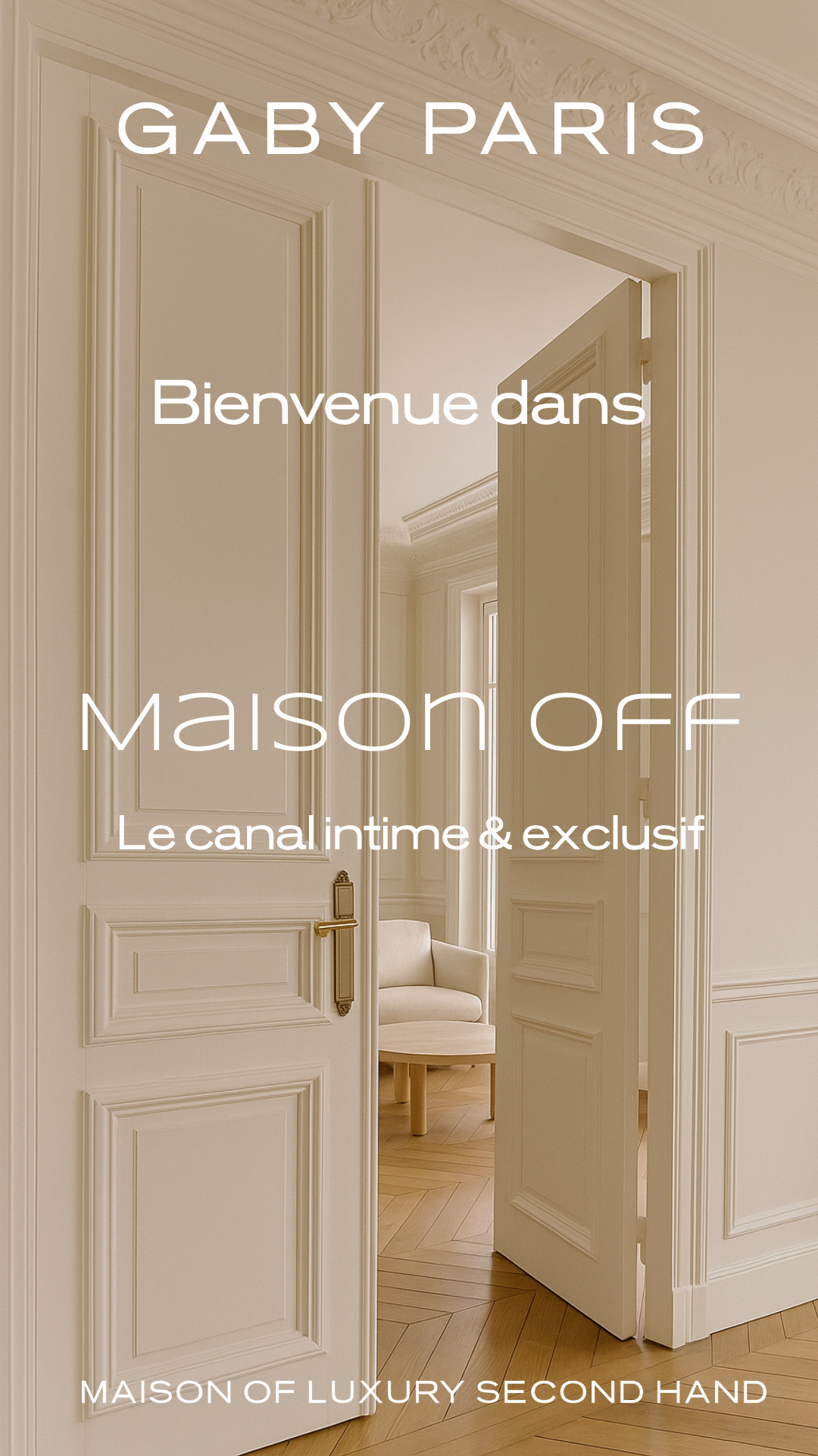 Bienvenue dans Maison Off, le blog dédié au luxe de seconde main, signé GABY PARIS.