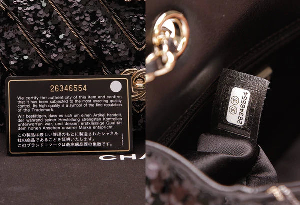 The Era of Chanel Metal Tag Replacing Its Serial Number On Card