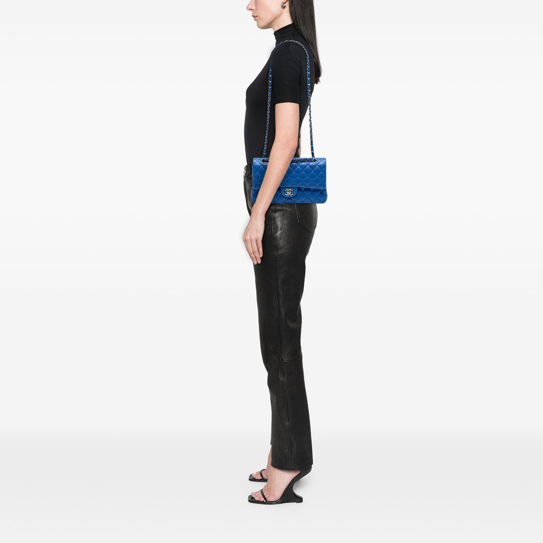 Chanel Medium Classic Caviar Double rabat