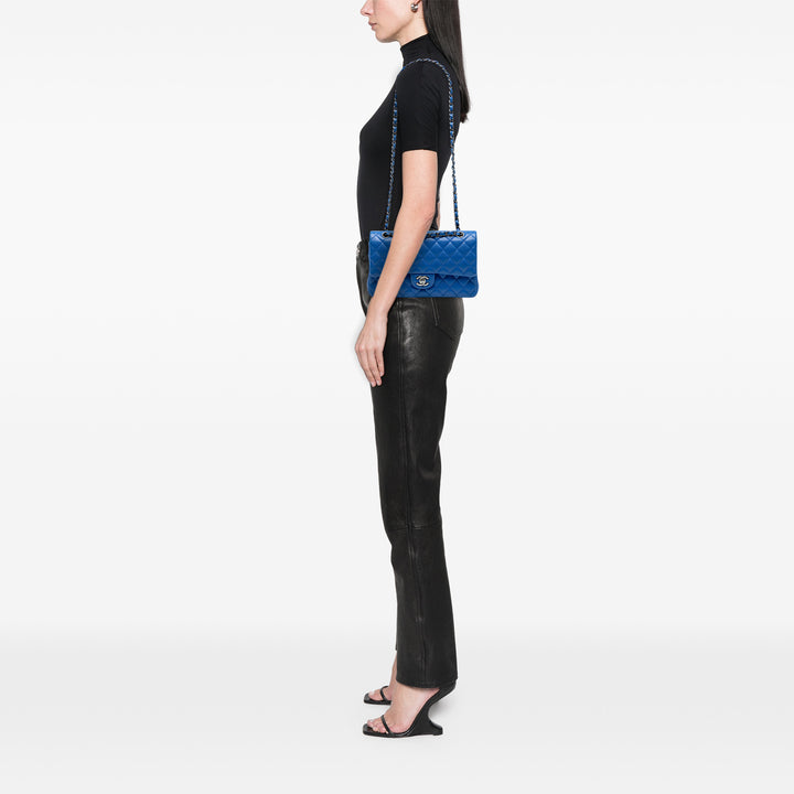 Chanel Medium Classic Caviar Double rabat