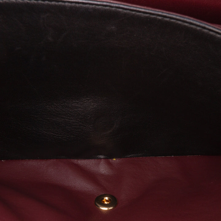 Chanel Jumbo Classic Cuir d’agneau Double rabat Noir