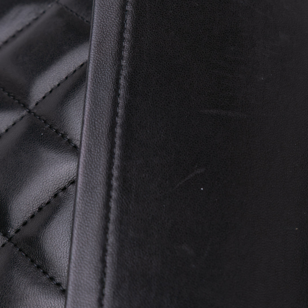 Chanel Jumbo Classic Cuir d’agneau Double rabat Noir