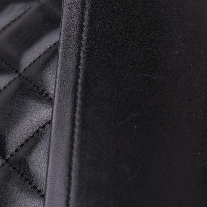 Chanel Jumbo Classic Cuir d’agneau Double rabat Noir