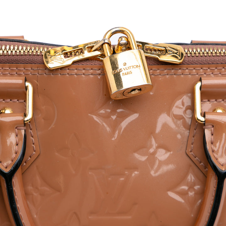 Louis Vuitton Monogram Vernis Alma PM Marron
