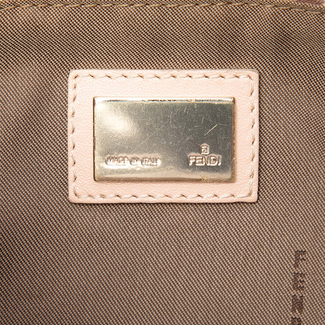 Fendi Zucchino Cabas Petit Rose – vue 5 – GABY PARIS