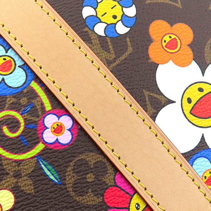 Louis Vuitton TM Monogram Flowers Keepall Bandouliere 45