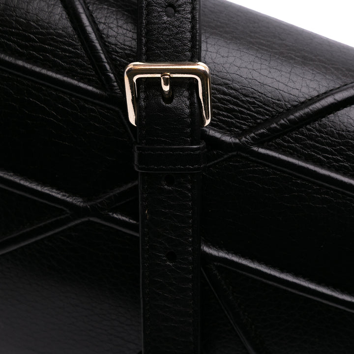 Dior Medium Cuir de veau Diorama Flap Noir