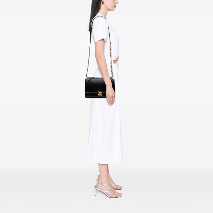Dior Medium Cuir de veau Diorama Flap Noir