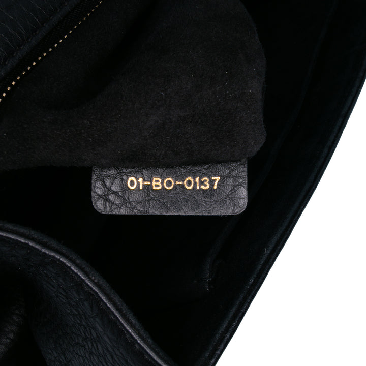 Dior Medium Cuir de veau Diorama Flap Noir