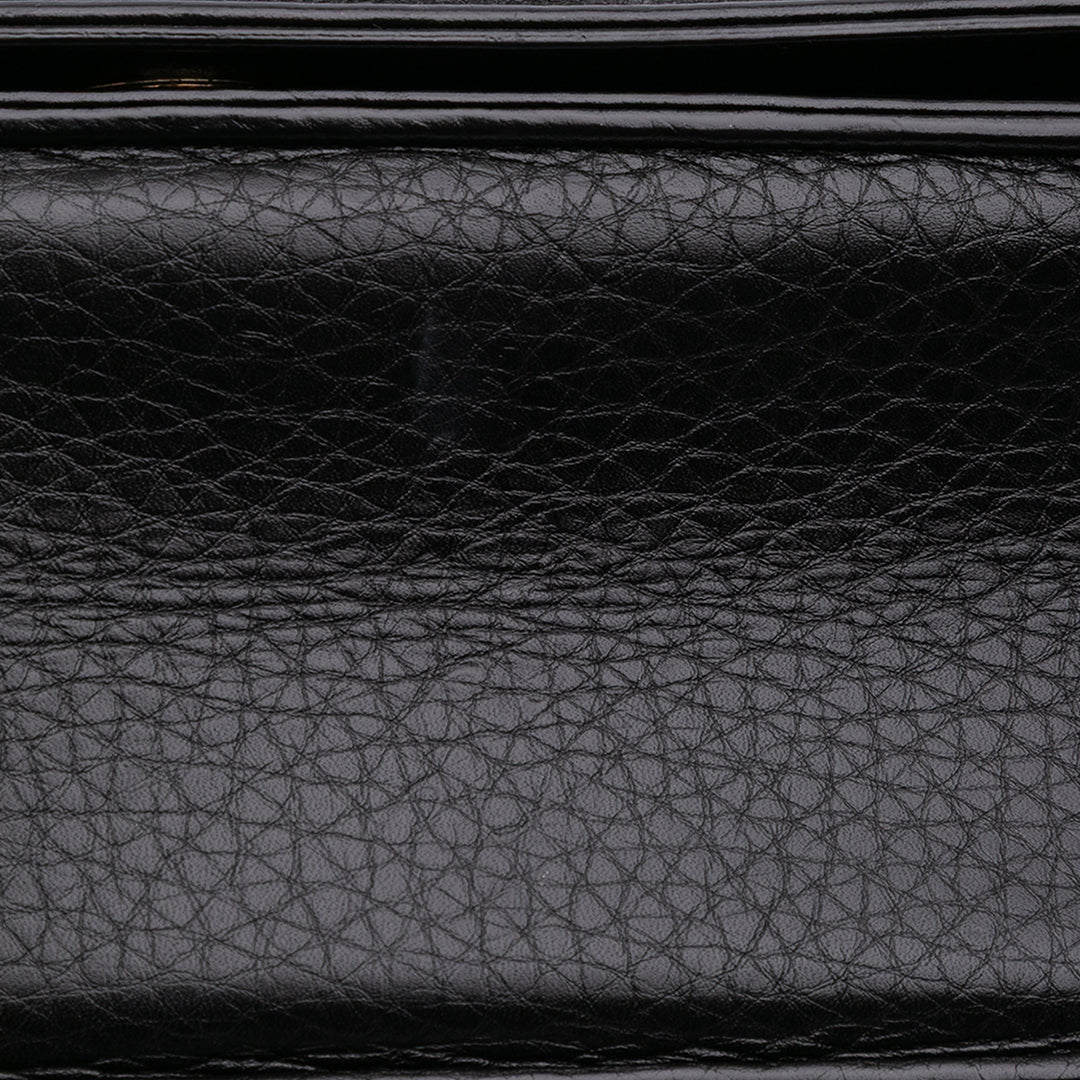 Dior Medium Cuir de veau Diorama Flap Noir
