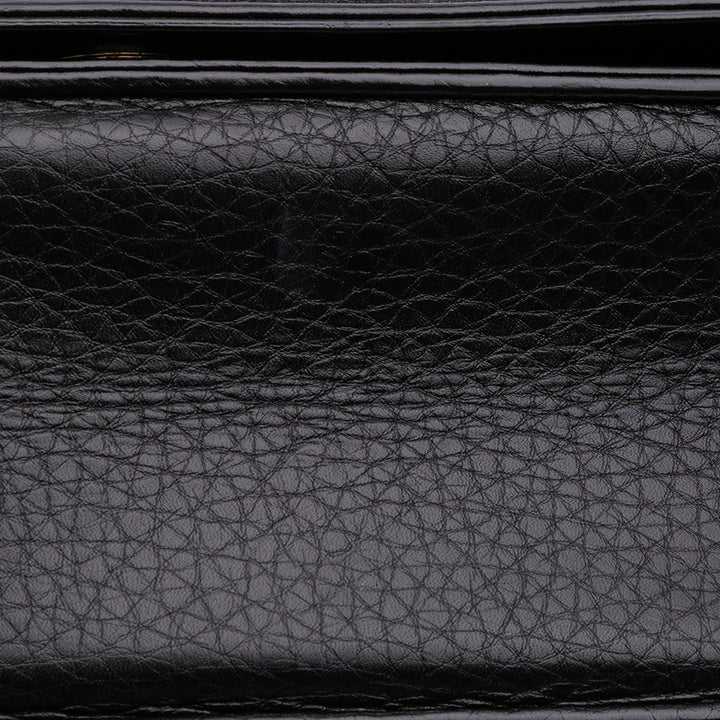 Dior Medium Cuir de veau Diorama Flap Noir