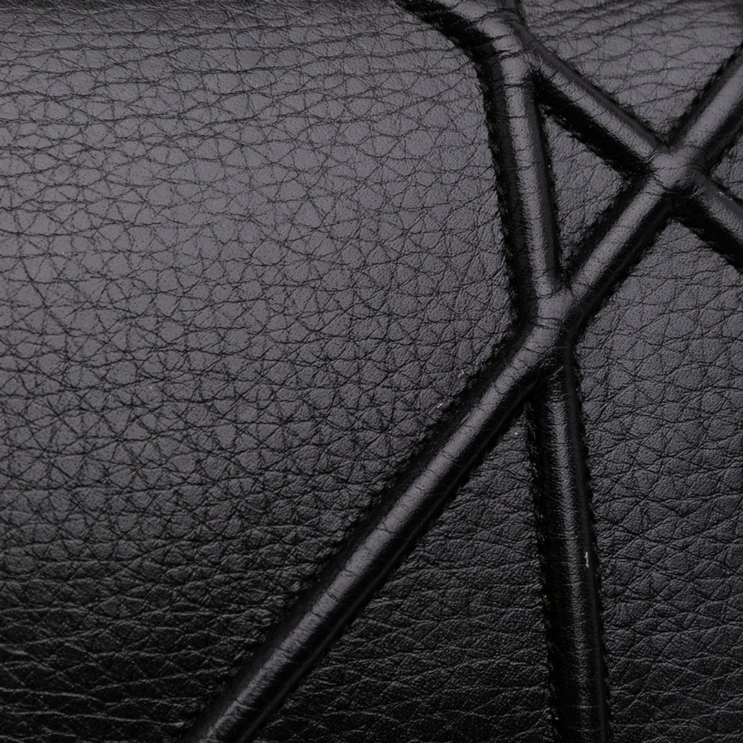 Dior Medium Cuir de veau Diorama Flap Noir