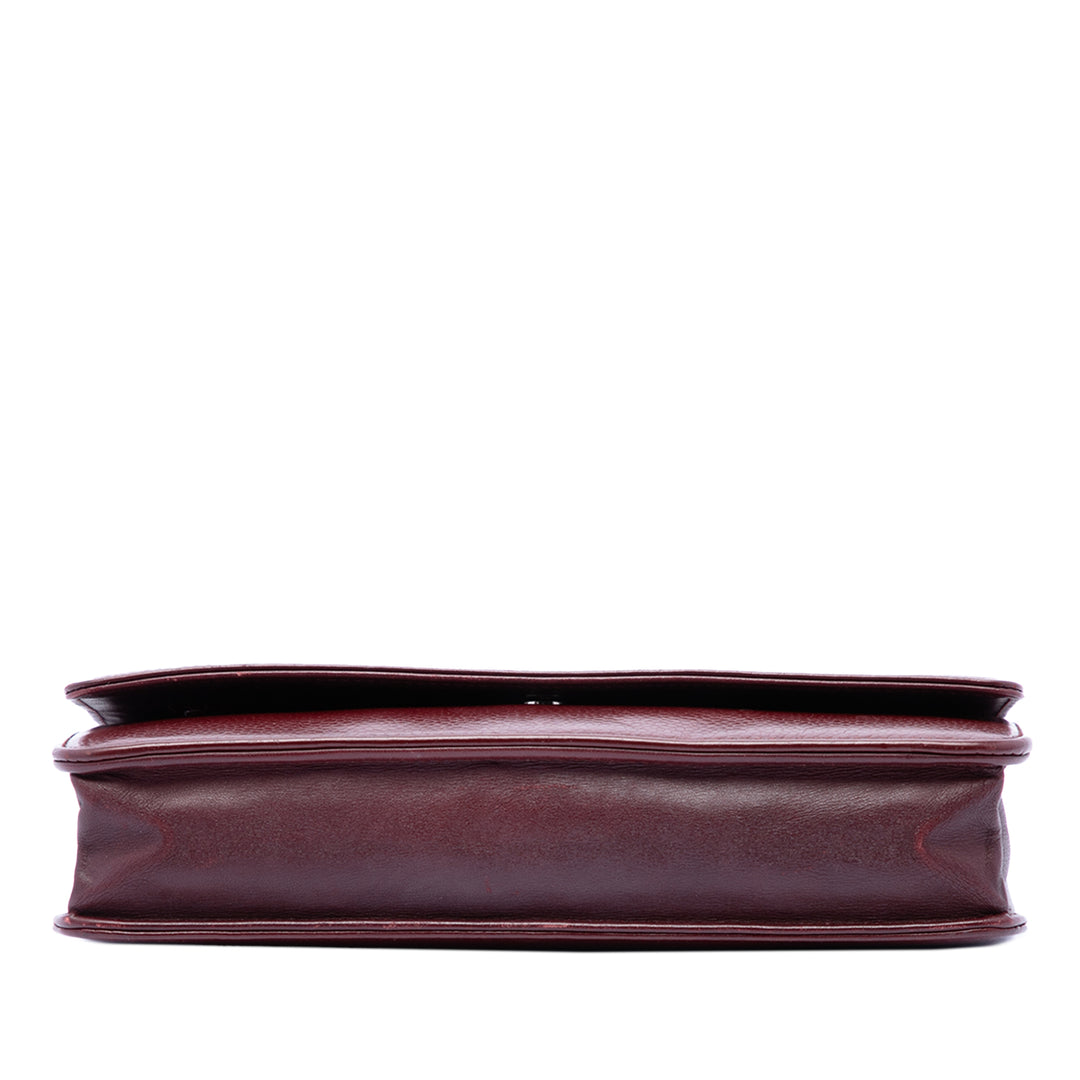 Chanel CC Caviar Wallet on Chain