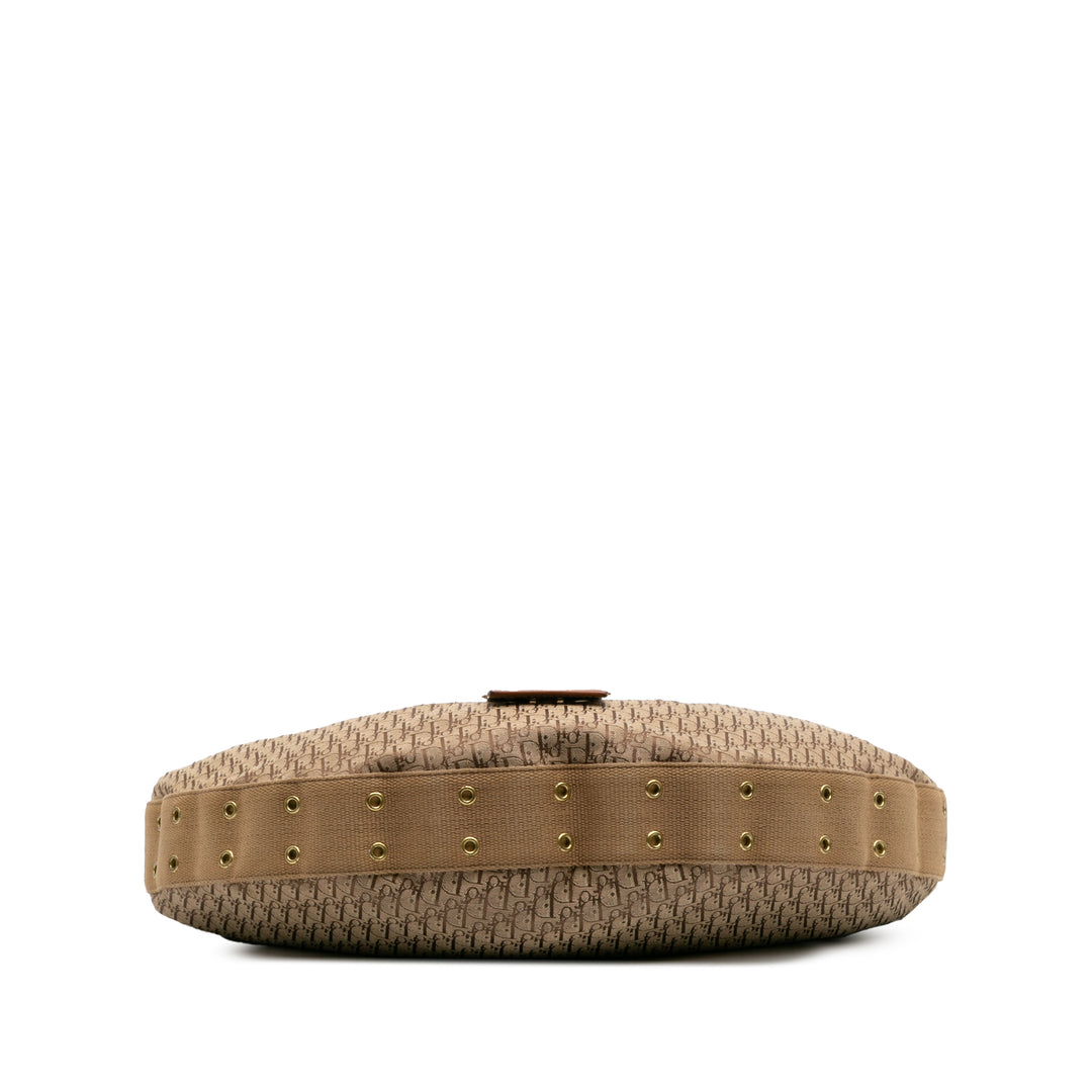 Diorissimo Trotter Canvas Street Chic Hobo Brown - Gaby Paris