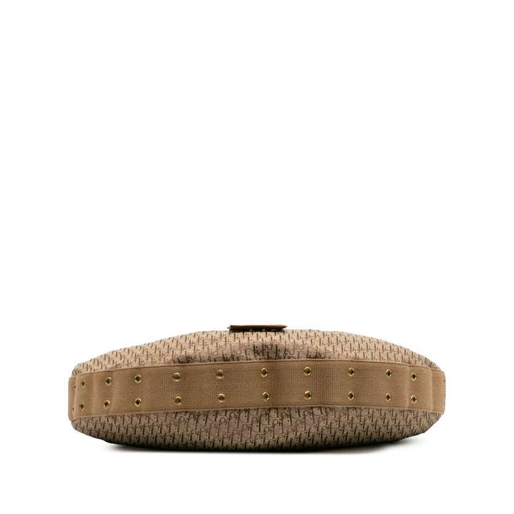 Diorissimo Trotter Canvas Street Chic Hobo Brown - Gaby Paris