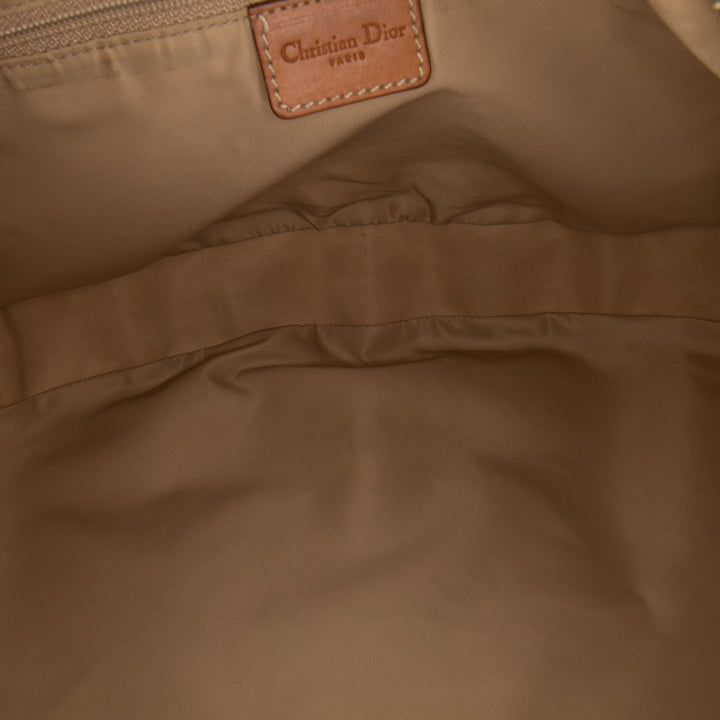 Diorissimo Trotter Canvas Street Chic Hobo Brown - Gaby Paris