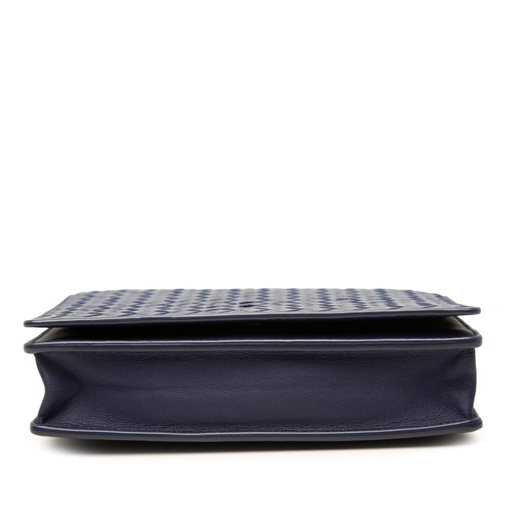 Bottega Veneta Sac bandoulière Intrecciato Wallet on Chain nappa Bleu – vue 3 – GABY PARIS
