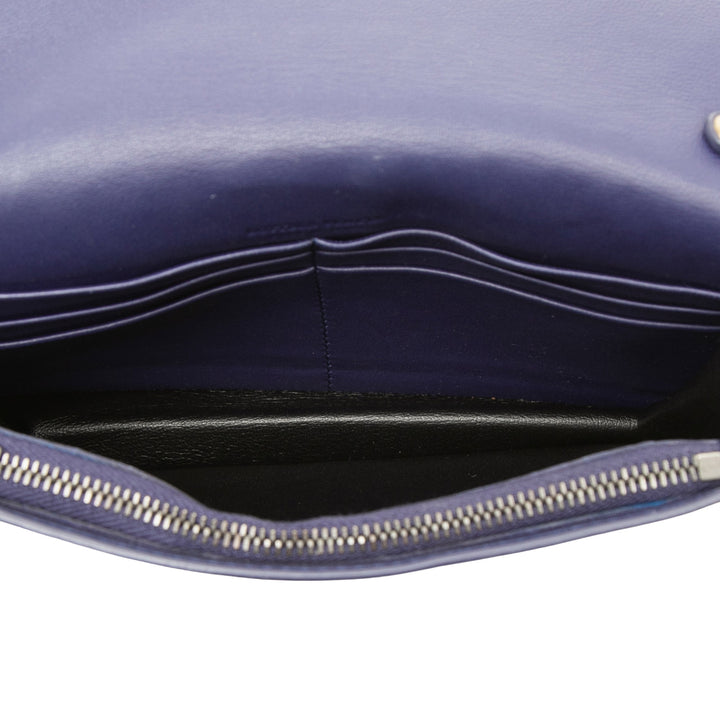 Bottega Veneta Sac bandoulière Intrecciato Wallet on Chain nappa Bleu – vue 4 – GABY PARIS