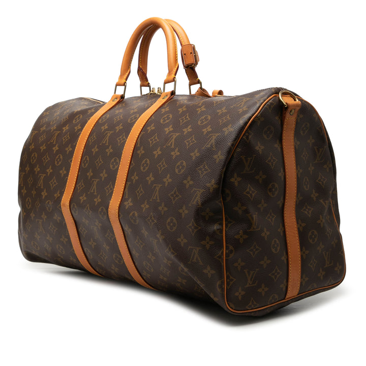 Louis Vuitton Monogram Keepall Bandouliere 55
