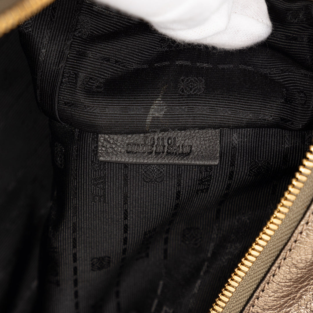 LOEWE Metallic Cuir de chèvre Amazona 36