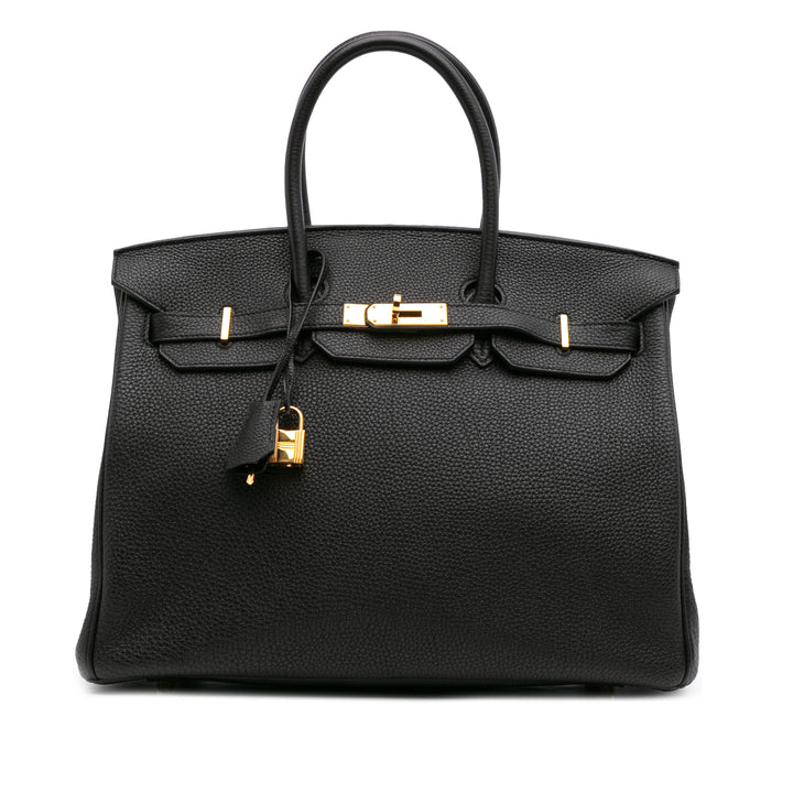 Togo Birkin Retourne 35 Black - Gaby Paris