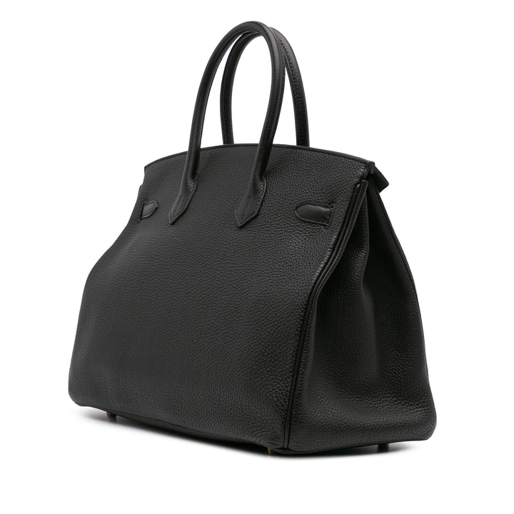 Togo Birkin Retourne 35 Black - Gaby Paris