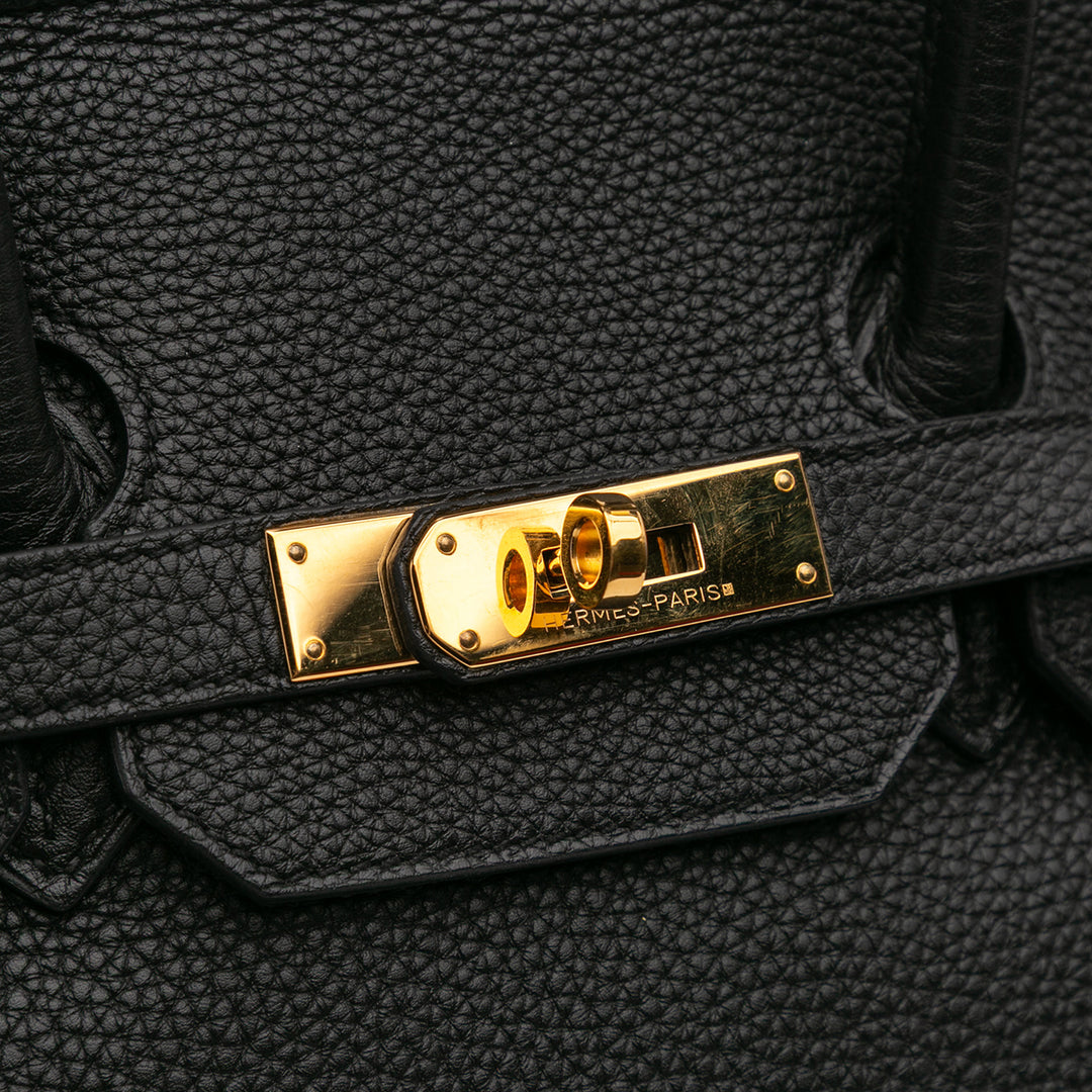 Togo Birkin Retourne 35 Black - Gaby Paris