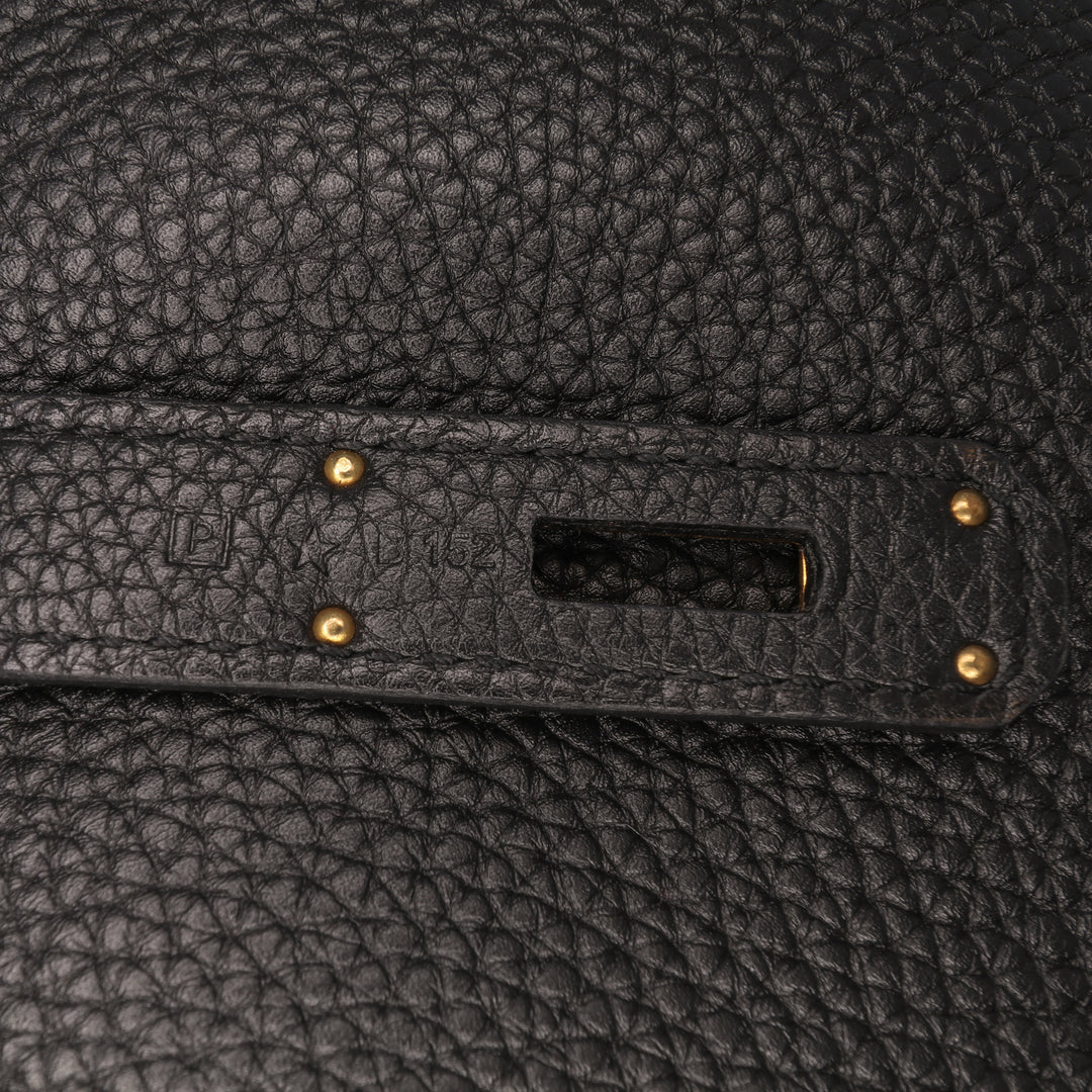 Togo Birkin Retourne 35 Black - Gaby Paris