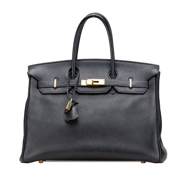 Togo Birkin Retourne 35 Black - Gaby Paris