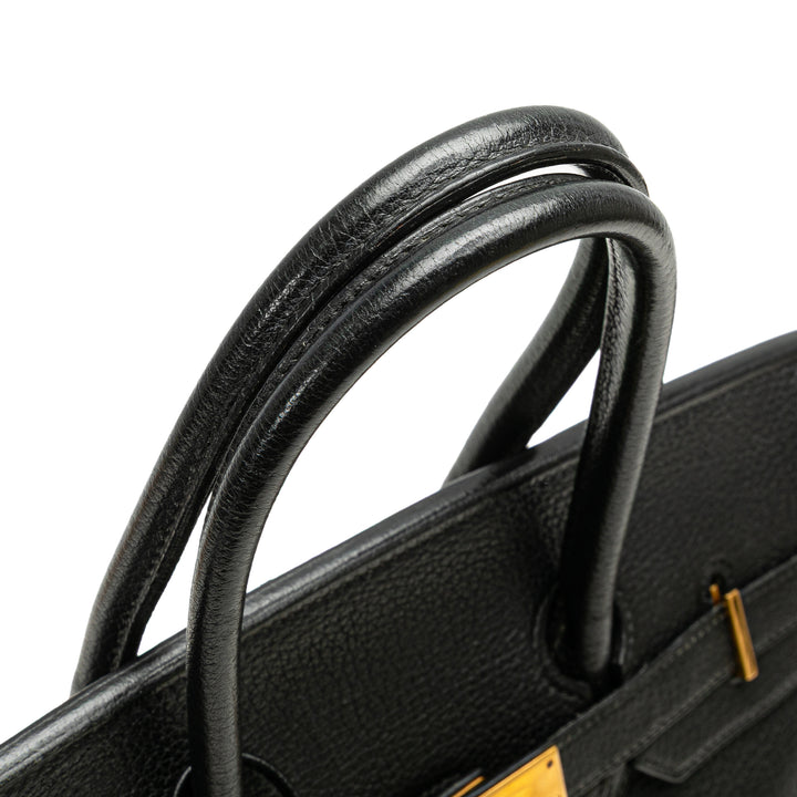 Togo Birkin Retourne 35 Black - Gaby Paris