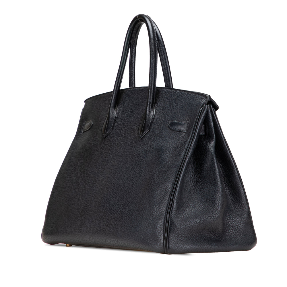 Togo Birkin Retourne 35 Black - Gaby Paris