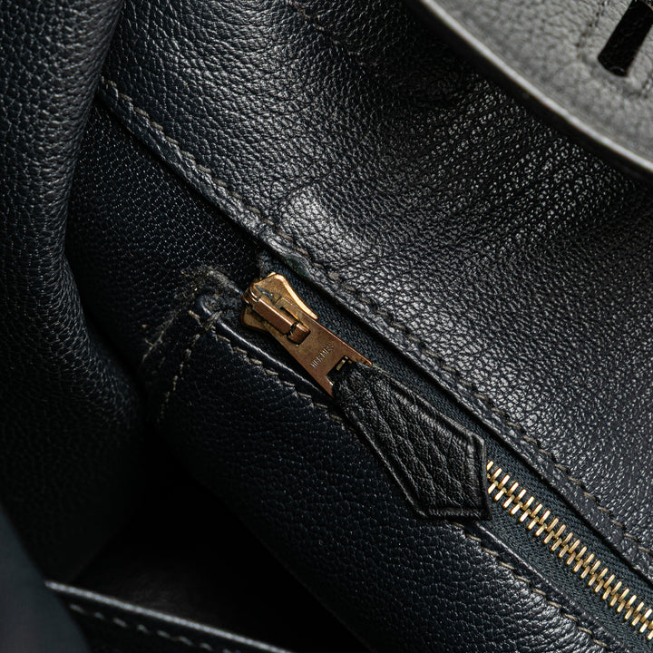 Togo Birkin Retourne 35 Black - Gaby Paris