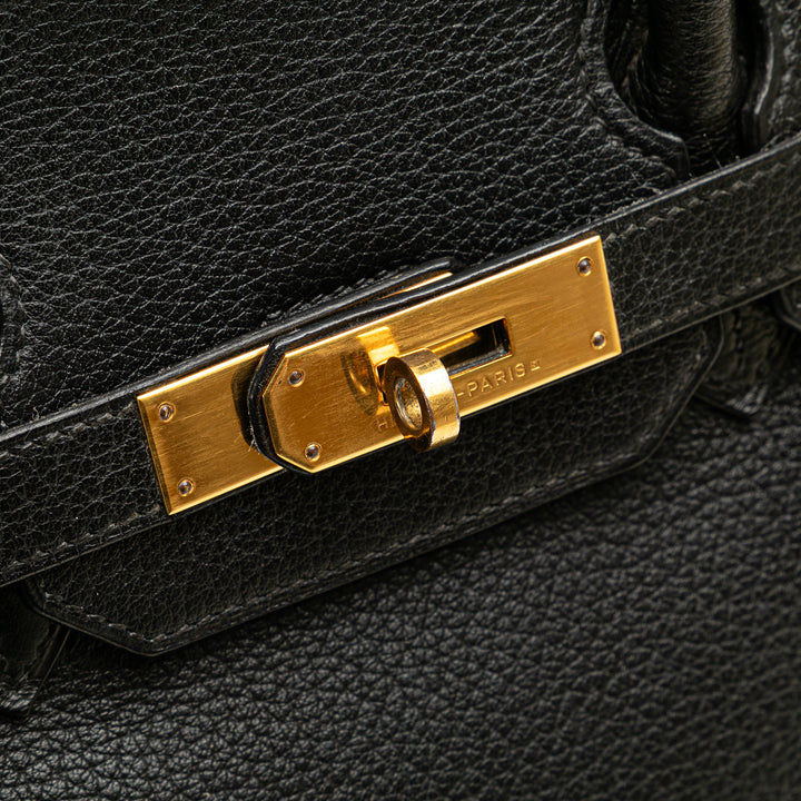 Togo Birkin Retourne 35 Black - Gaby Paris