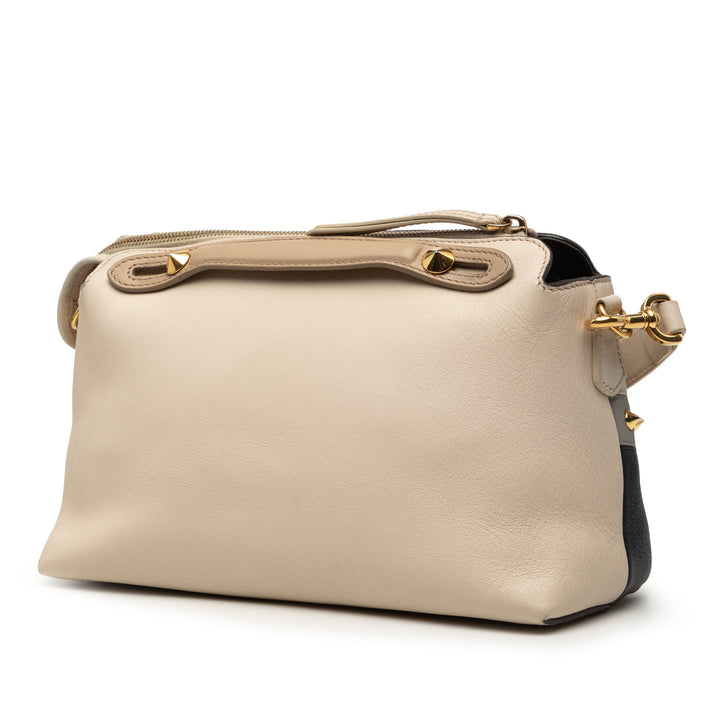 clouté Monster Eyes By The Way Sac Moyen Beige